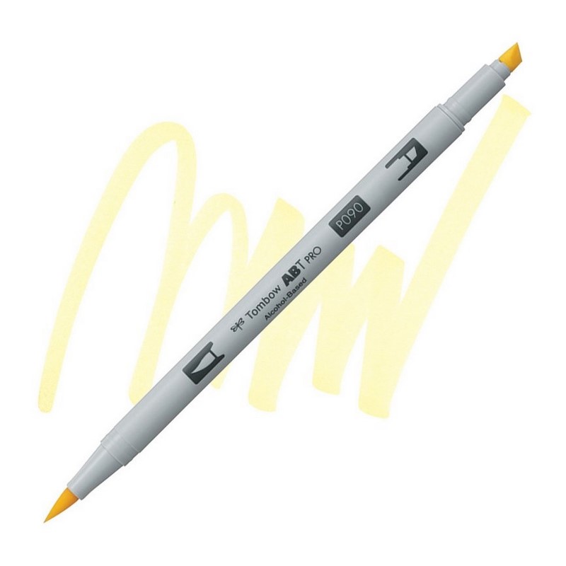 TOMBOW ABT PRO lihový Dual Brush Pen, baby yellow 090