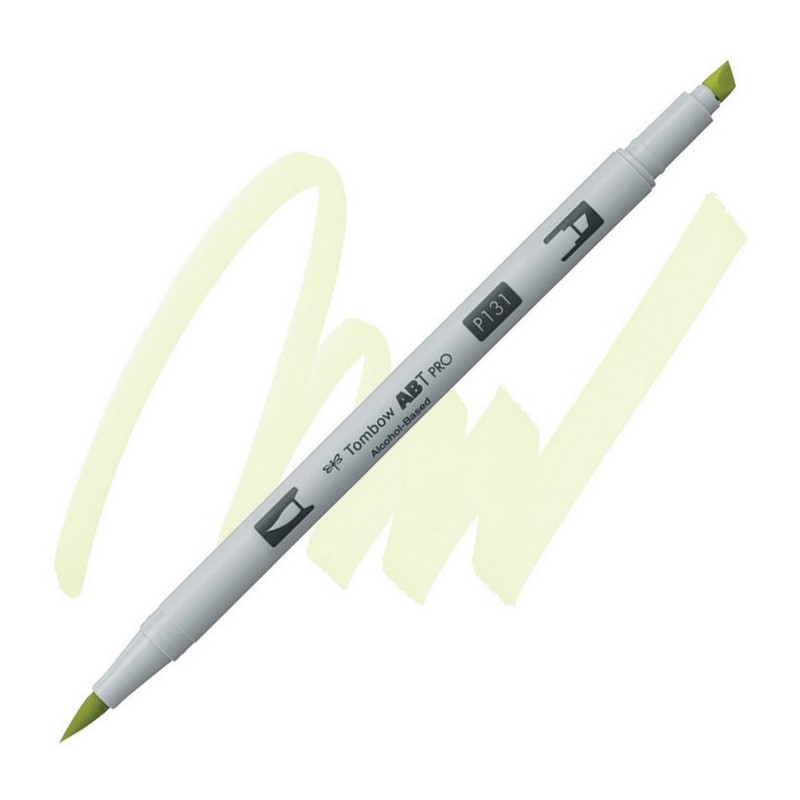 TOMBOW ABT PRO lihový Dual Brush Pen, lemon lime 131