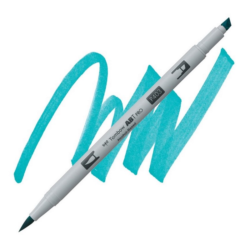 TOMBOW ABT PRO lihový Dual Brush Pen, bright blue 403
