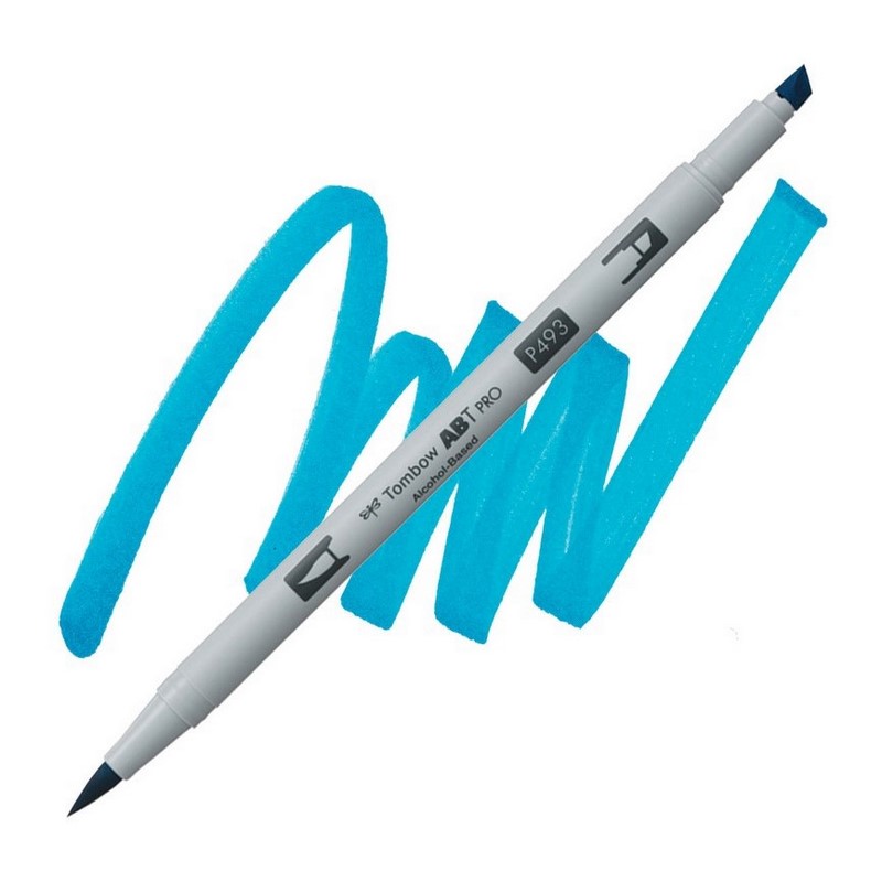 TOMBOW ABT PRO lihový Dual Brush Pen, reflex blue 493