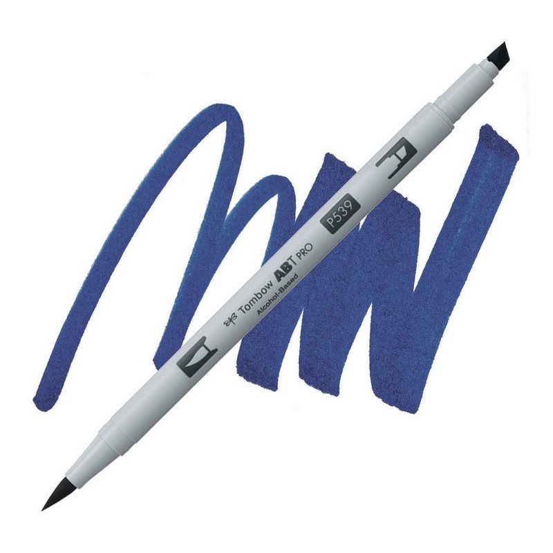 TOMBOW ABT PRO lihový Dual Brush Pen, denim 539
