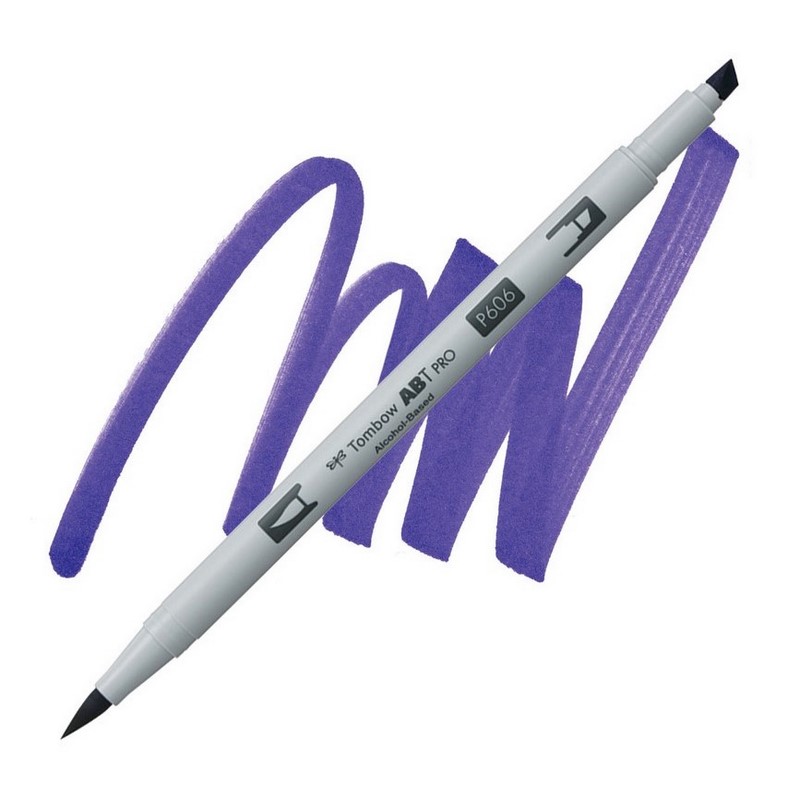 TOMBOW ABT PRO lihový Dual Brush Pen, violet 606