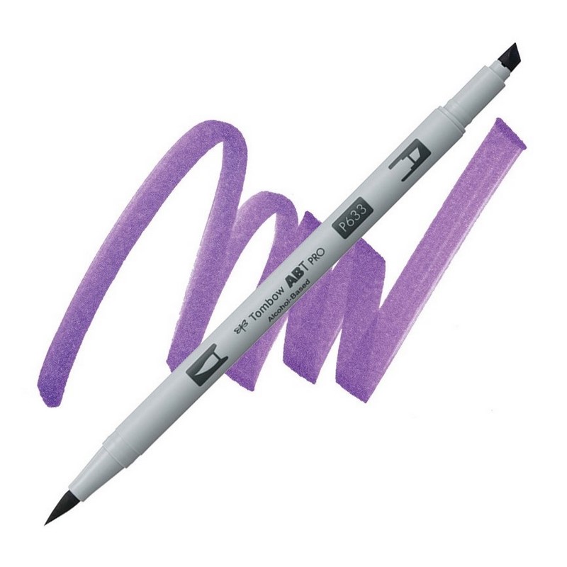 TOMBOW ABT PRO lihový Dual Brush Pen, deep lavender 633