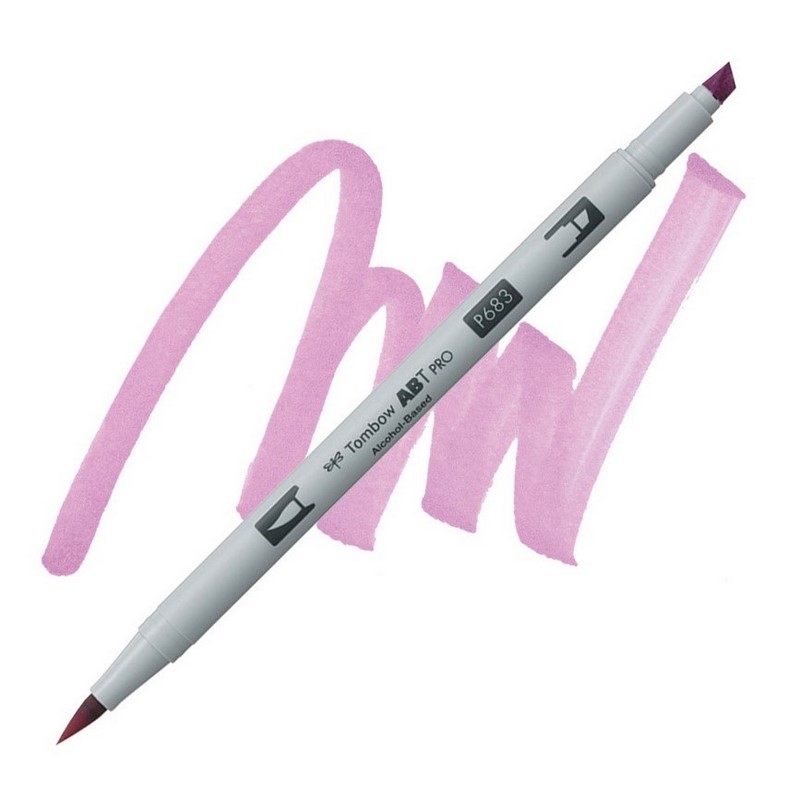 TOMBOW ABT PRO lihový Dual Brush Pen, thistle 683