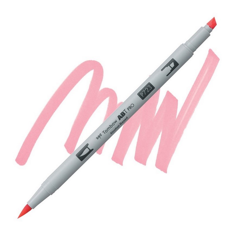 TOMBOW ABT PRO lihový Dual Brush Pen, pink 723