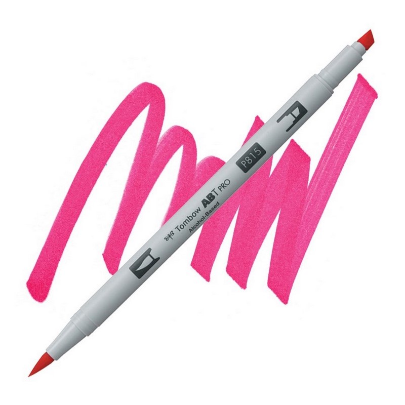 TOMBOW ABT PRO lihový Dual Brush Pen, cherry 815