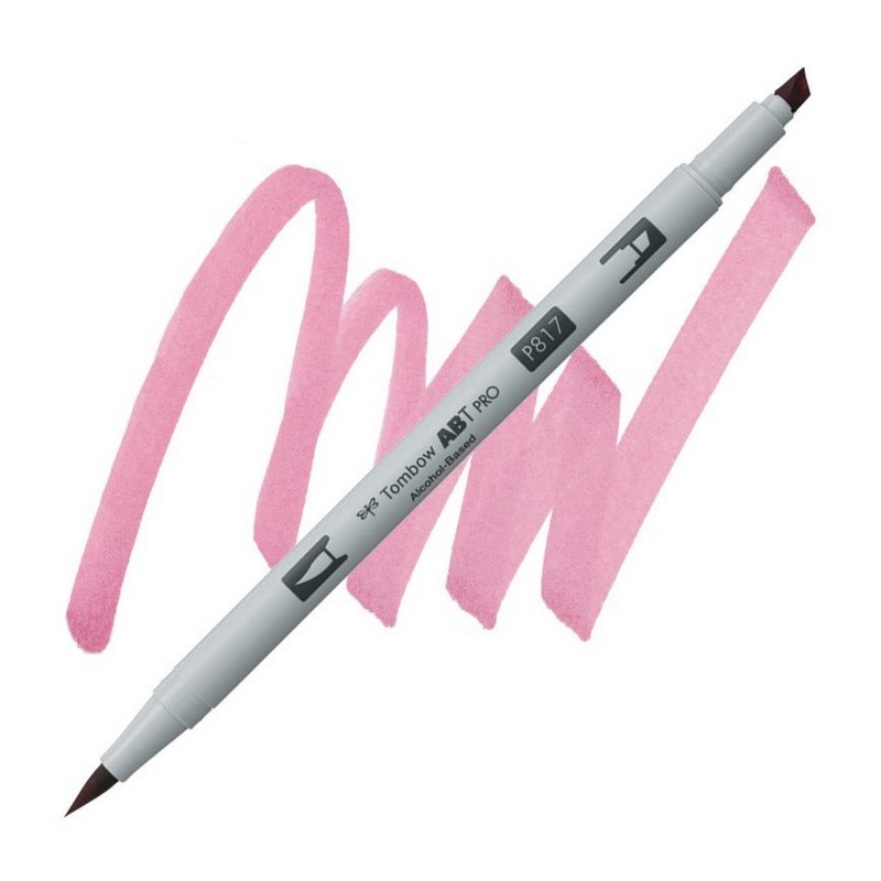 TOMBOW ABT PRO lihový Dual Brush Pen, mauve 817