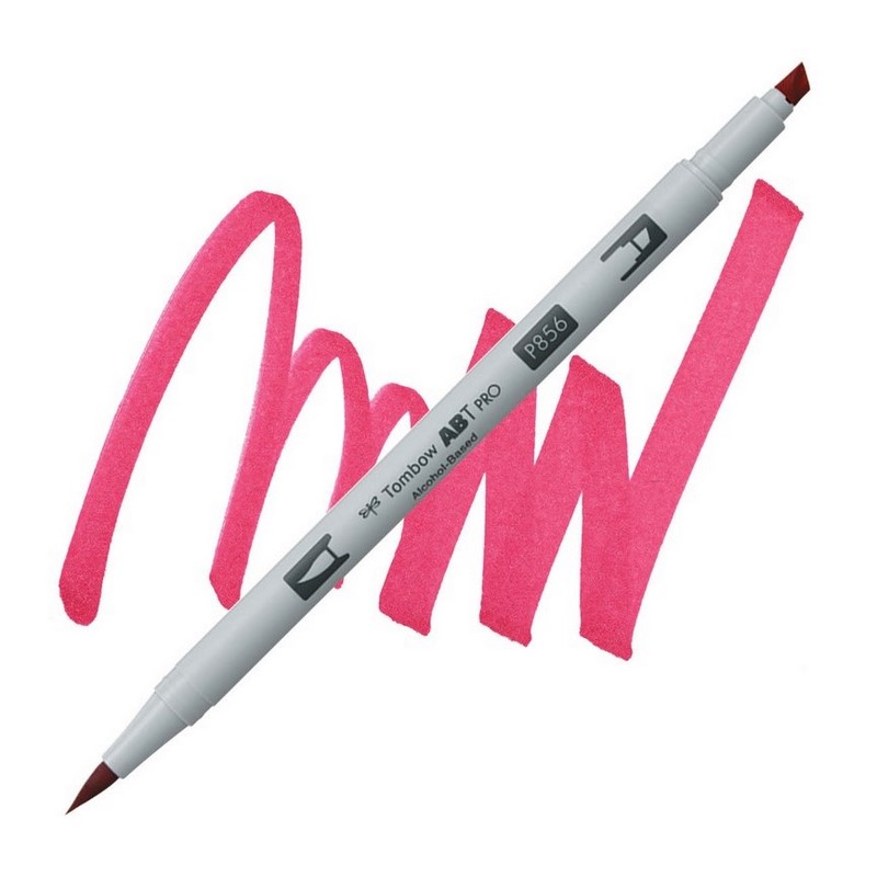 TOMBOW ABT PRO lihový Dual Brush Pen, chinese red 856