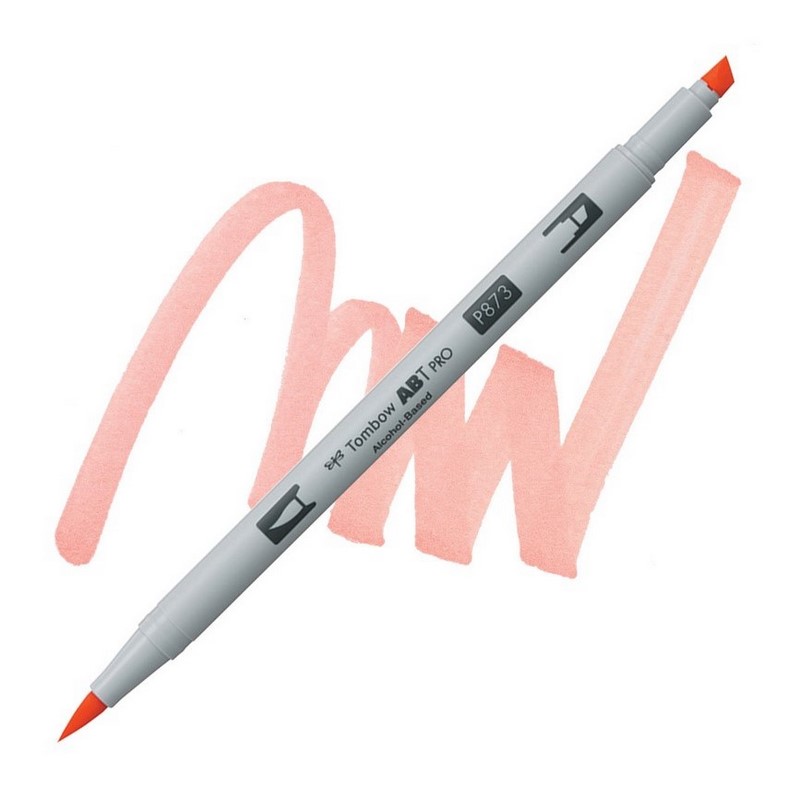 TOMBOW ABT PRO lihový Dual Brush Pen, coral 873