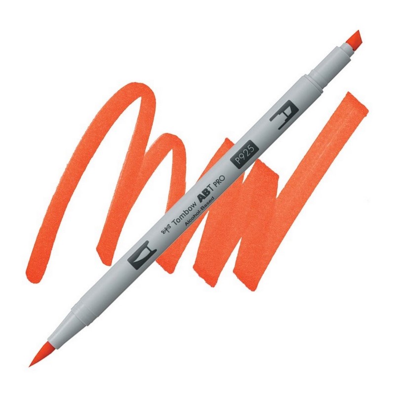 TOMBOW ABT PRO lihový Dual Brush Pen, scarlet 925