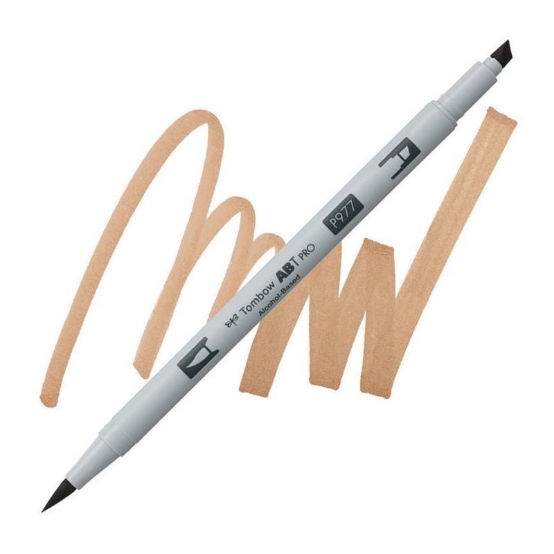 TOMBOW ABT PRO lihový Dual Brush Pen, saddle brown 977