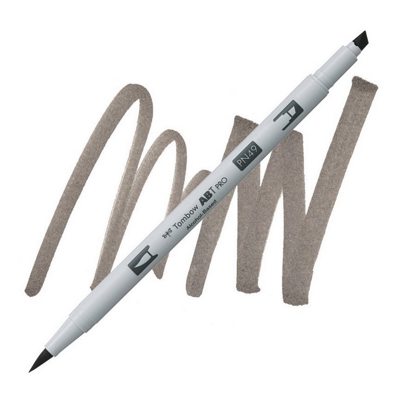 TOMBOW ABT PRO lihový Dual Brush Pen, warm gray 8 N49
