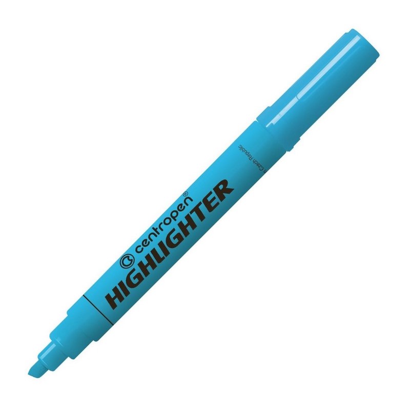 Zvýrazňovač silný CENTROPEN 8552, modrý