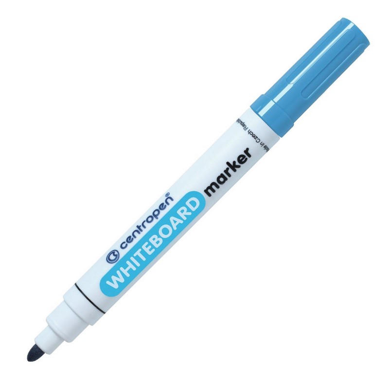 Stíratelný WHITEBOARD silný CENTROPEN 8559, kulatý světle modrý