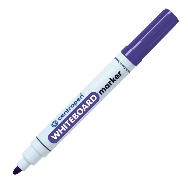 Stíratelný WHITEBOARD silný CENTROPEN 8559, kulatý fialový