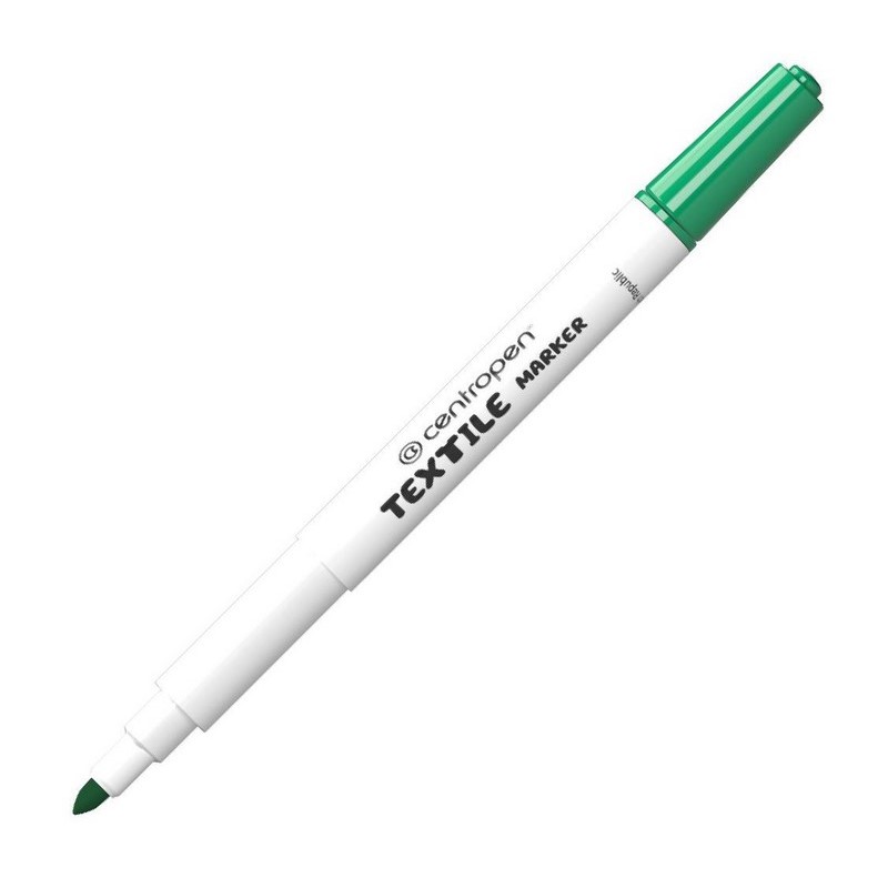 Fixa na textil CENTROPEN 2739, zelená