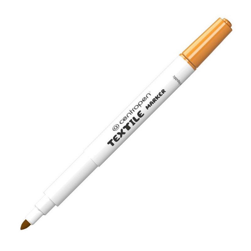 Fixa na textil CENTROPEN 2739, oranžová