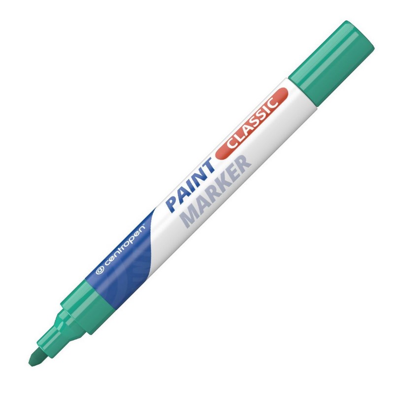 Lakový popisovač CENTROPEN 9100, zelený