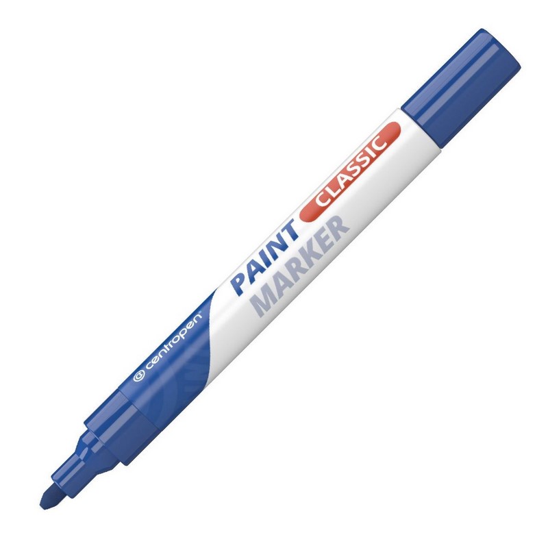 Lakový popisovač CENTROPEN 9100, modrý