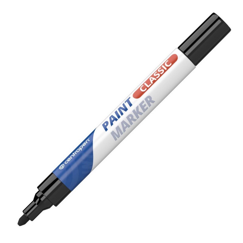 Lakový popisovač CENTROPEN 9100, černý