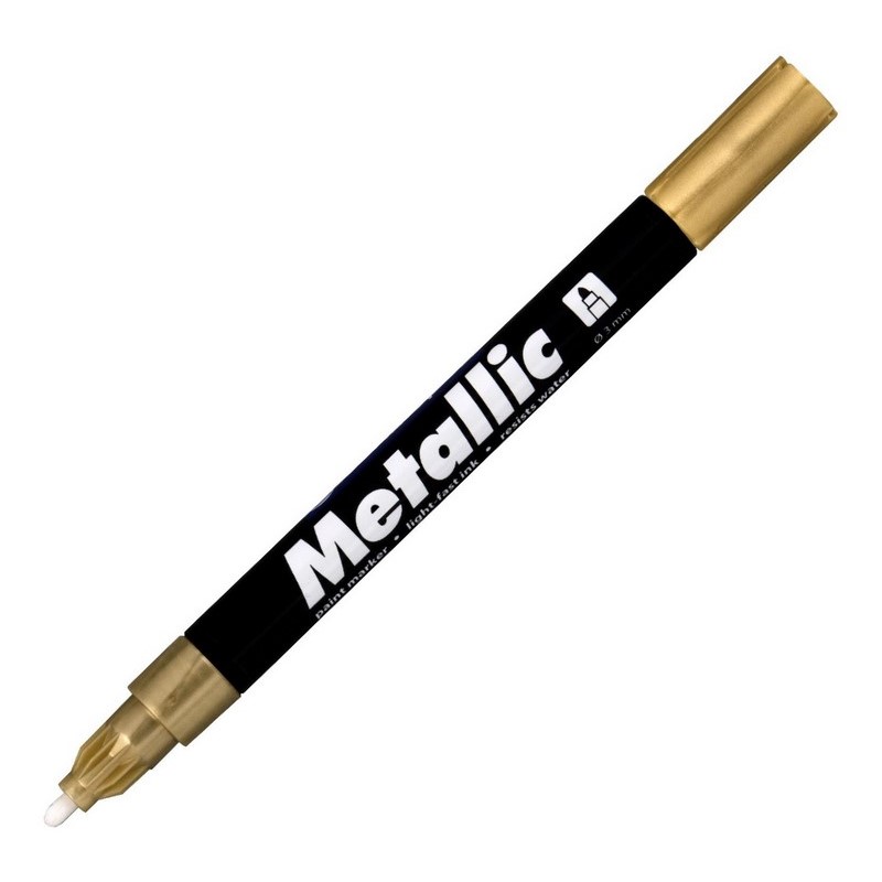 Lakový popisovač CENTROPEN 9220, zlatý metalický