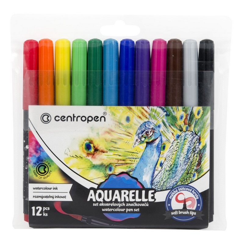 Fixy AQUARELLE CENTROPEN 8683, sada 12ks