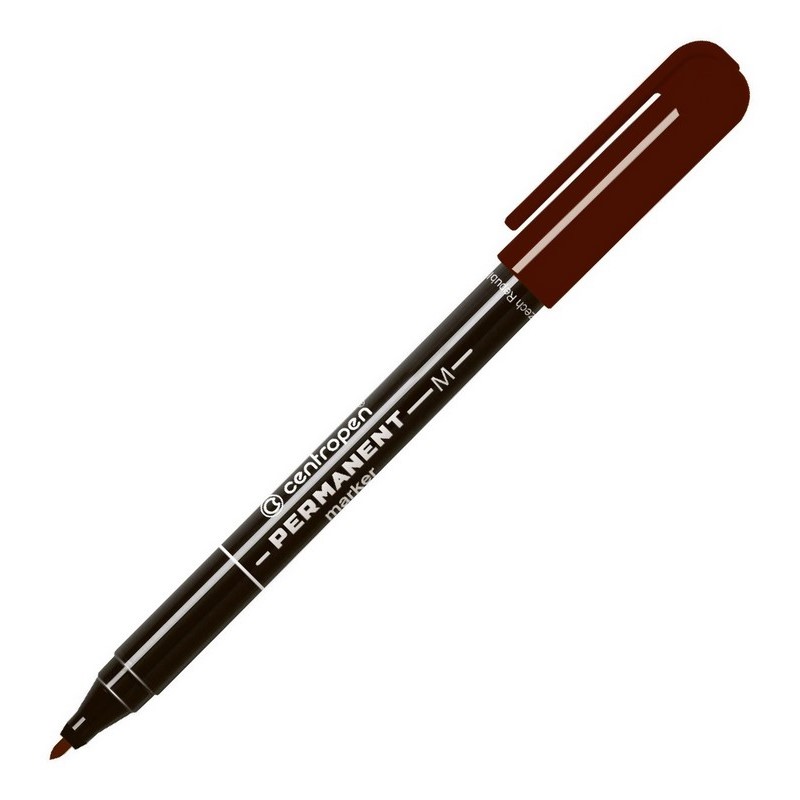 Permanentní popisovač CENTROPEN 2846, hnědý