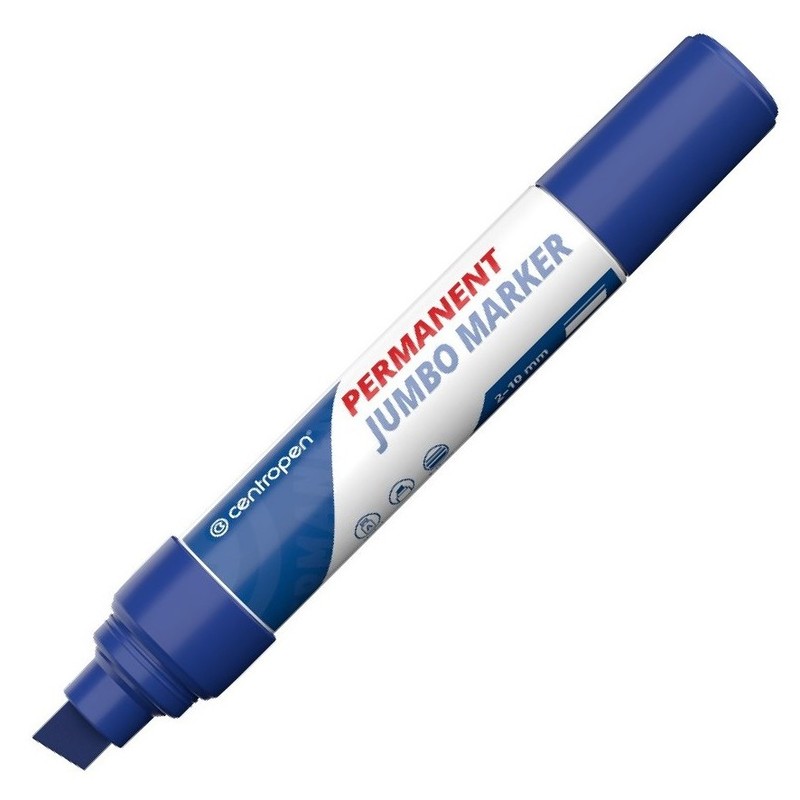 Permanentní popisovač JUMBO CENTROPEN 9110, modrý