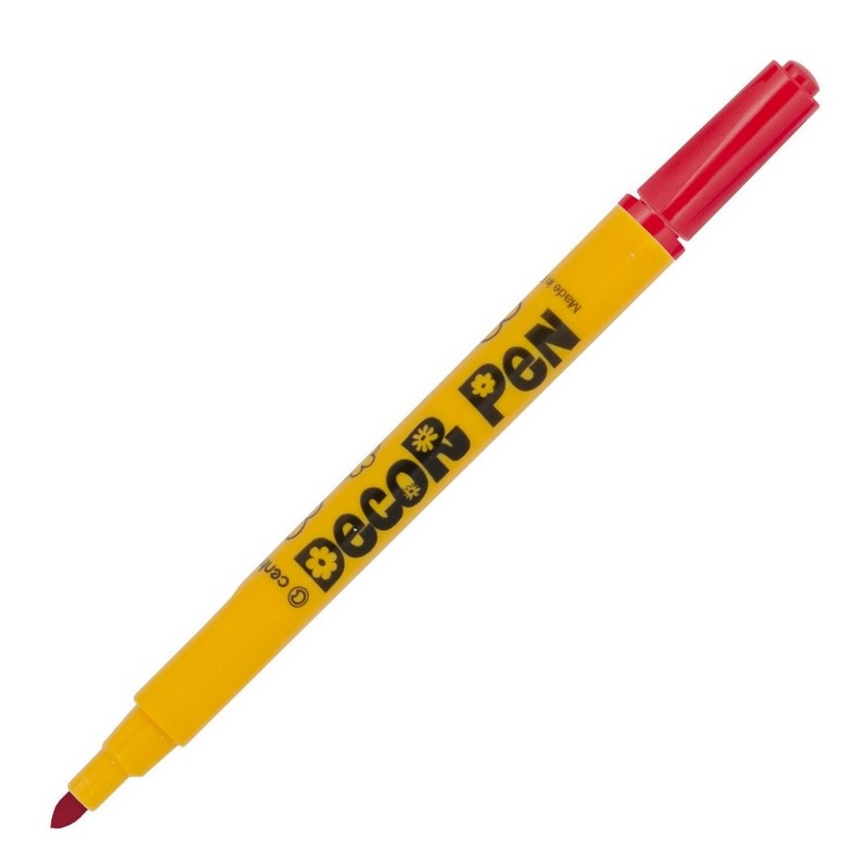Dekorační popisovač CENTROPEN 2738 Decor Pen, červený