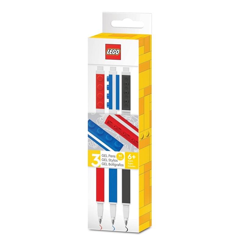 LEGO gelové pero, 3ks