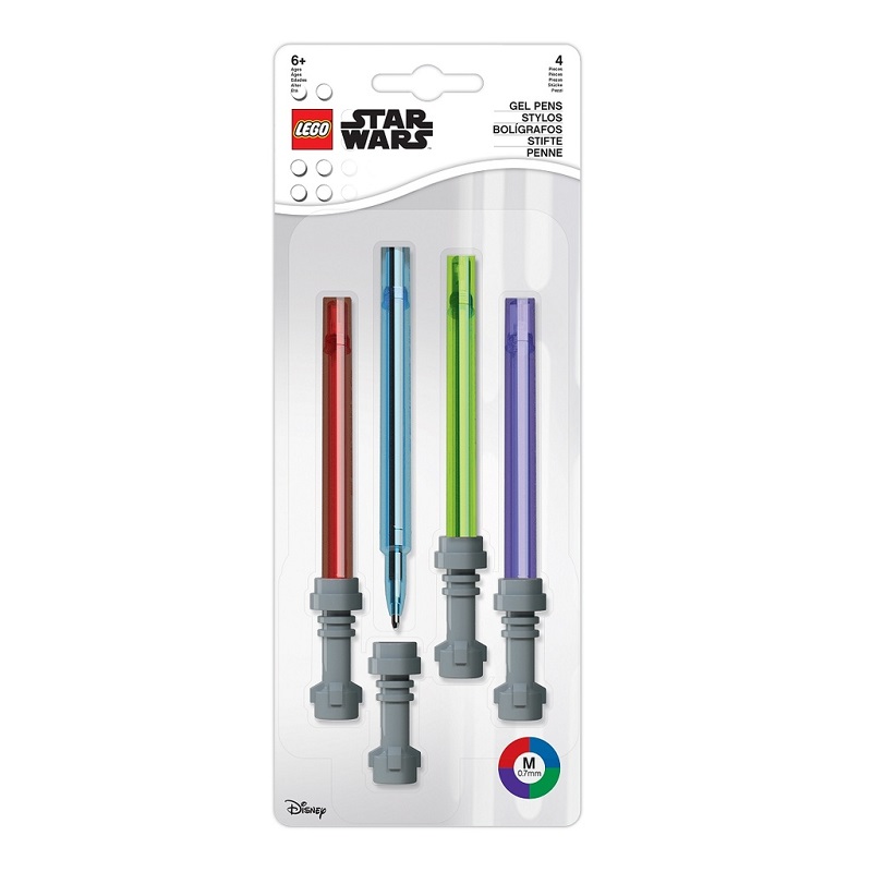 LEGO gelové pero Star Wars, 4ks