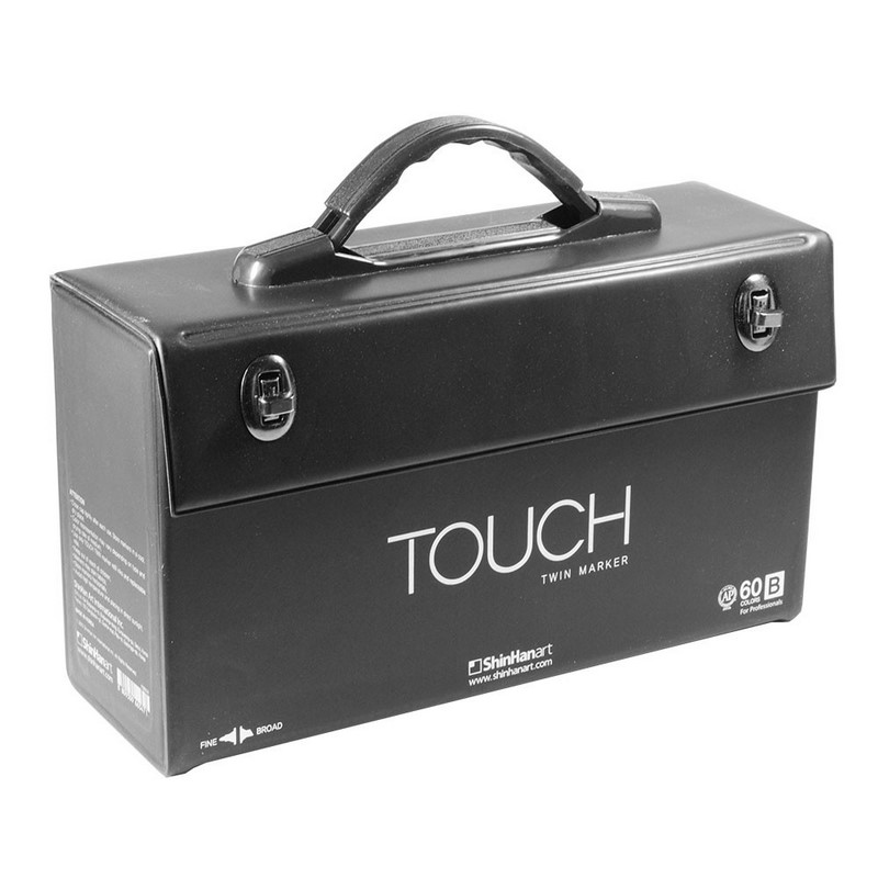 Kufr TOUCH prázdný na 60ks, černý