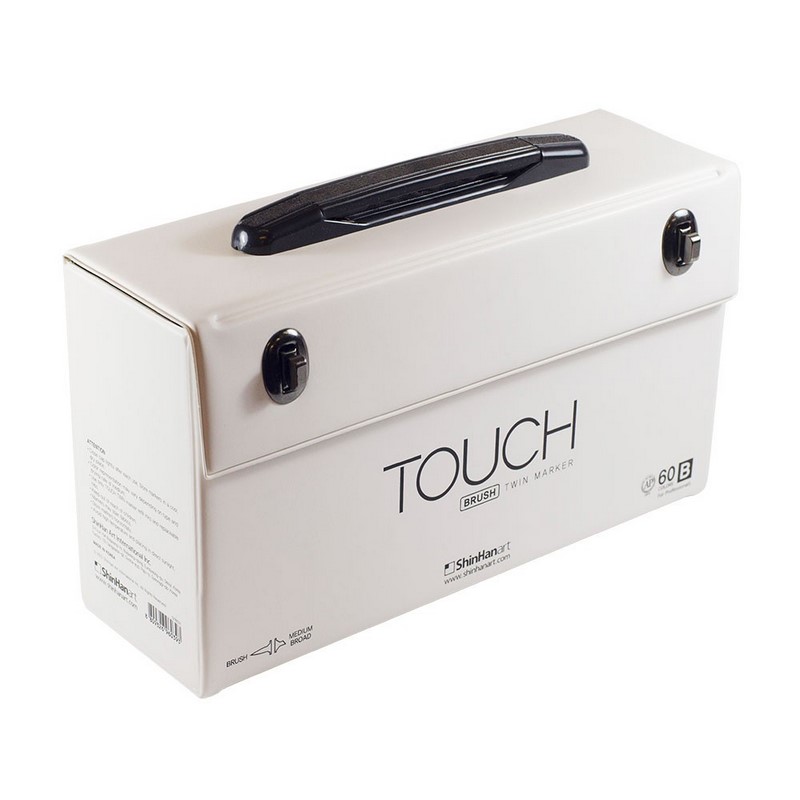 Kufr TOUCH prázdný na 60ks, bílý