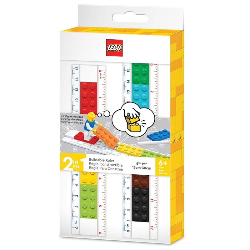 LEGO pravítko 30cm s figurkou