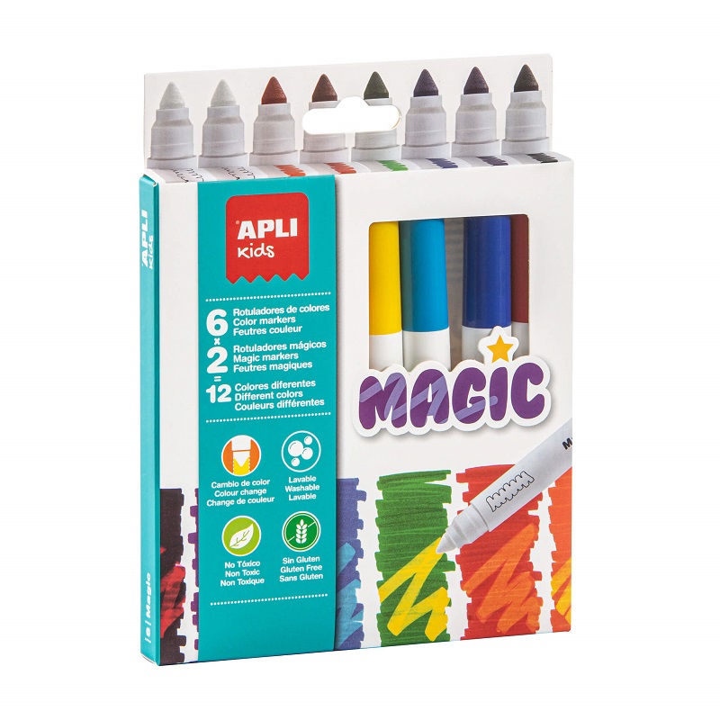APLI fixy Kids, 8ks Magic