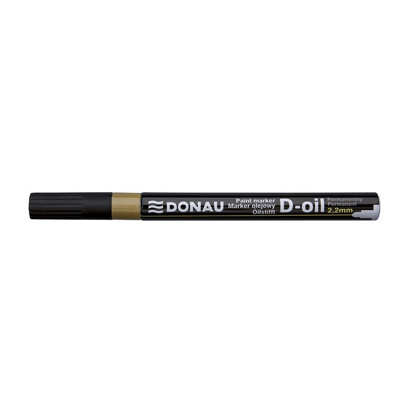 DONAU lakový popisovač 2,2mm, zlatý