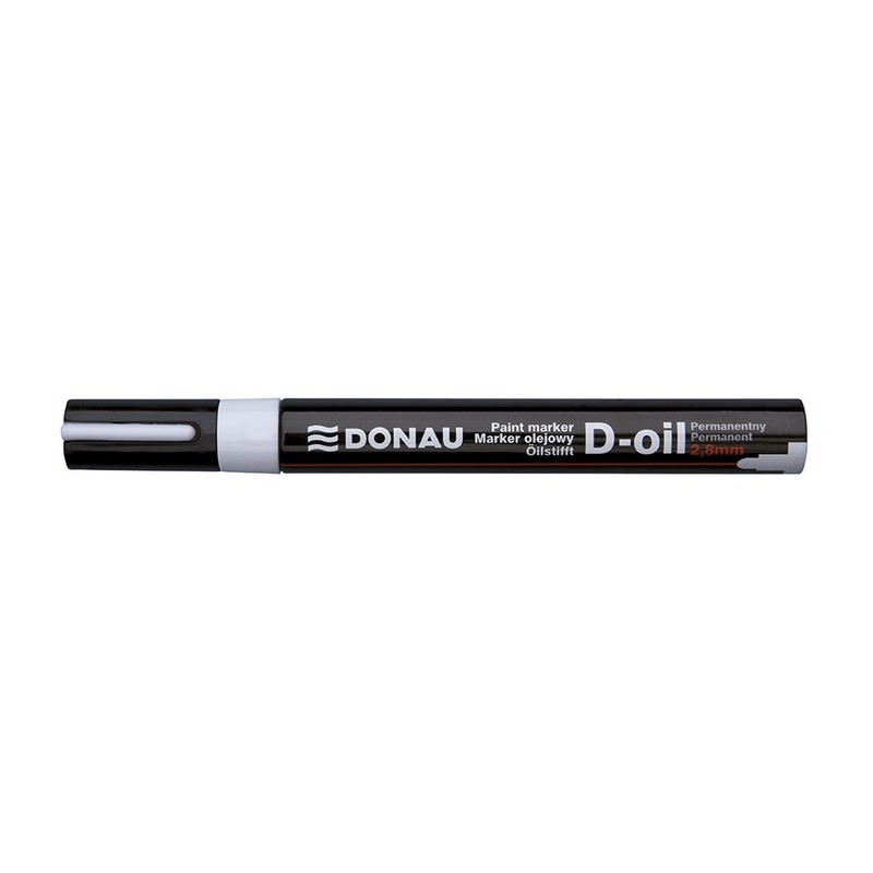 DONAU lakový popisovač 2,8mm, bílý
