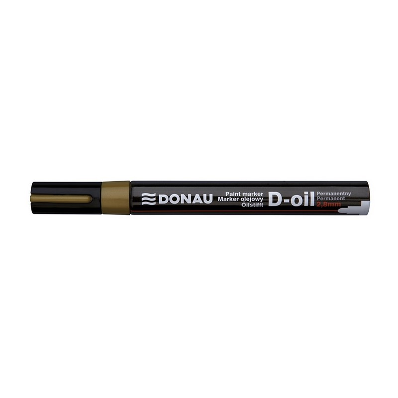 DONAU lakový popisovač 2,8mm, zlatý
