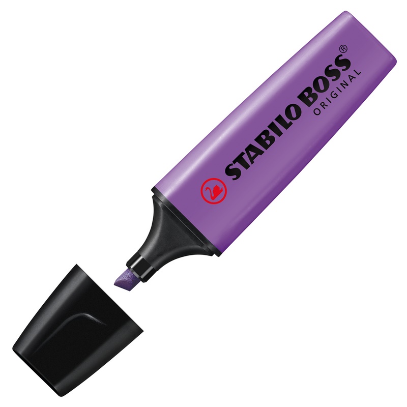 Zvýrazňovač STABILO BOSS ORIGINAL, fialový