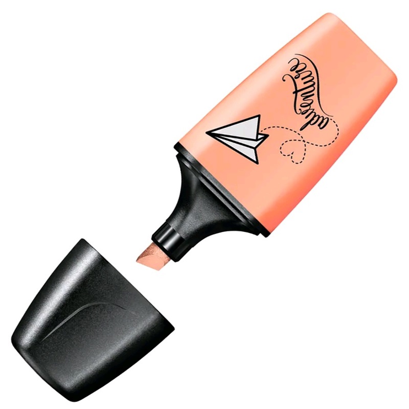 Zvýrazňovač STABILO BOSS MINI, pastel oranžový