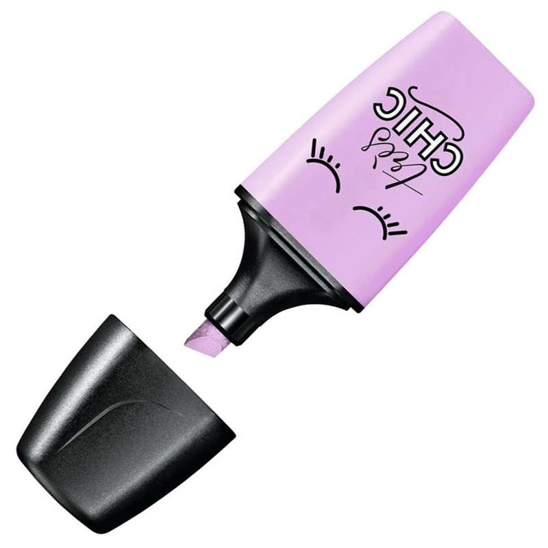 Zvýrazňovač STABILO BOSS MINI, pastel fialový