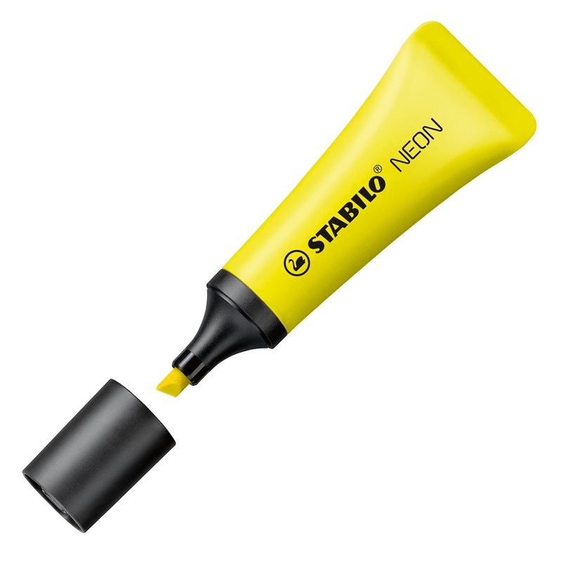 Zvýrazňovač STABILO NEON, žlutý