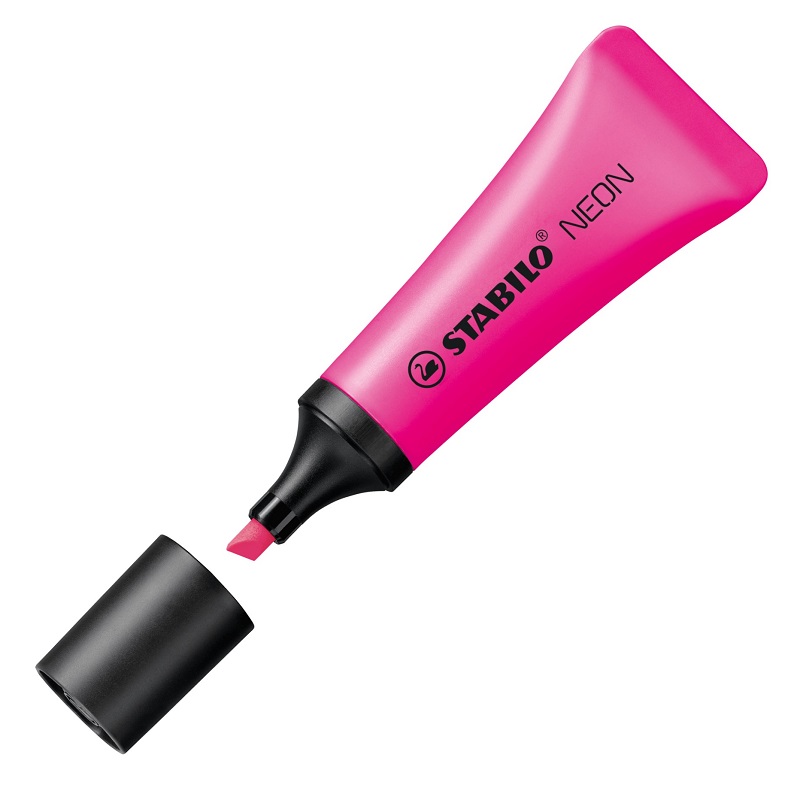 Zvýrazňovač STABILO NEON, magenta