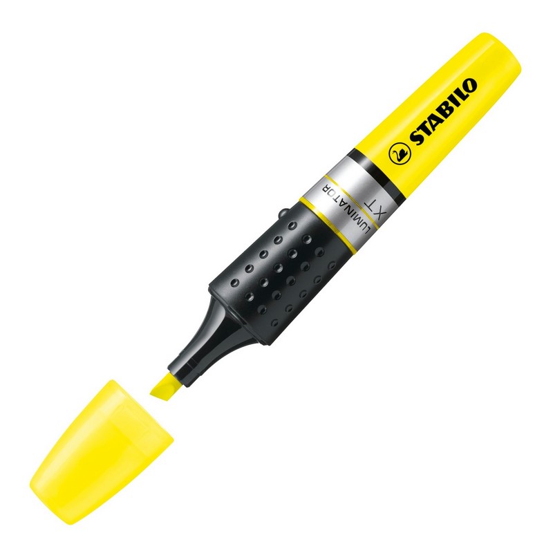 Zvýrazňovač STABILO LUMINATOR, žlutý