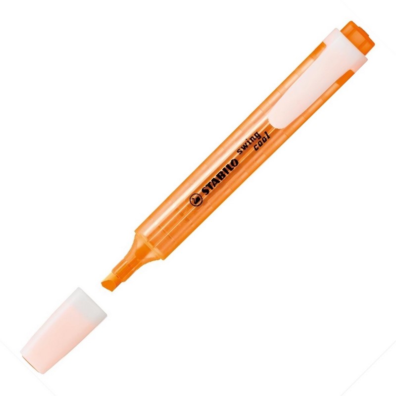 Zvýrazňovač STABILO swing cool, oranžový