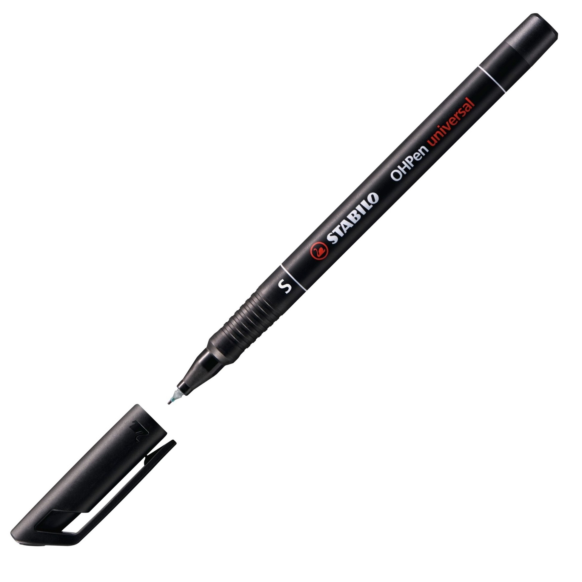 Popisovač STABILO OHPen universal 0,4mm S, černý