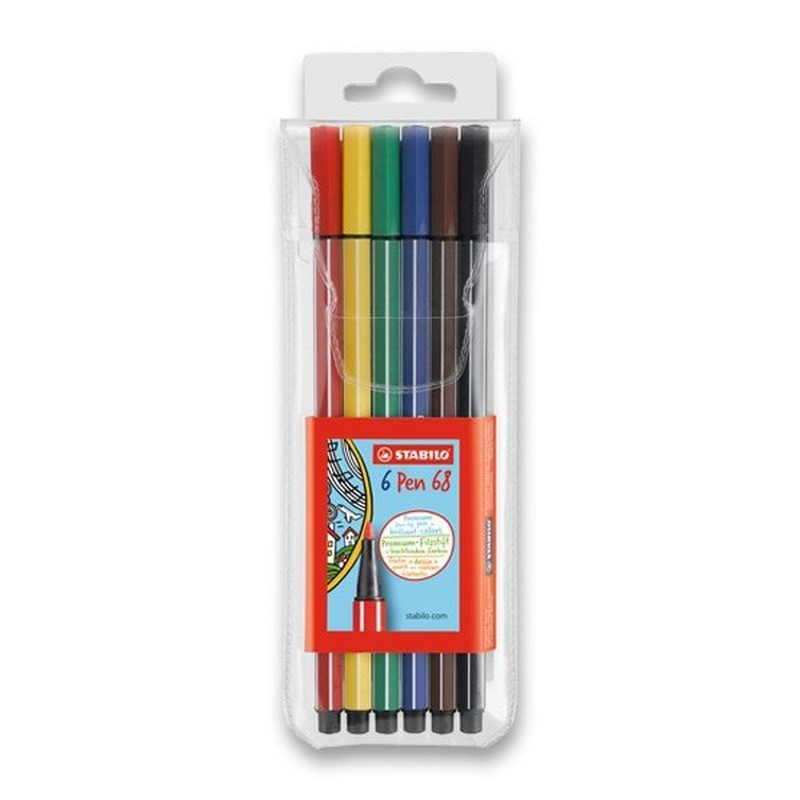 Fix STABILO Pen 68, 6ks