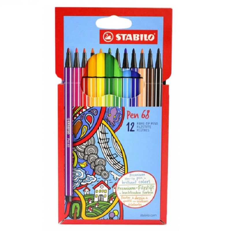 Fix STABILO Pen 68, 12ks