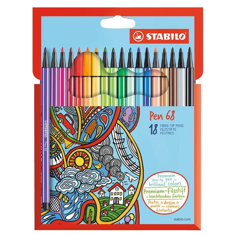 Fix STABILO Pen 68, 18ks