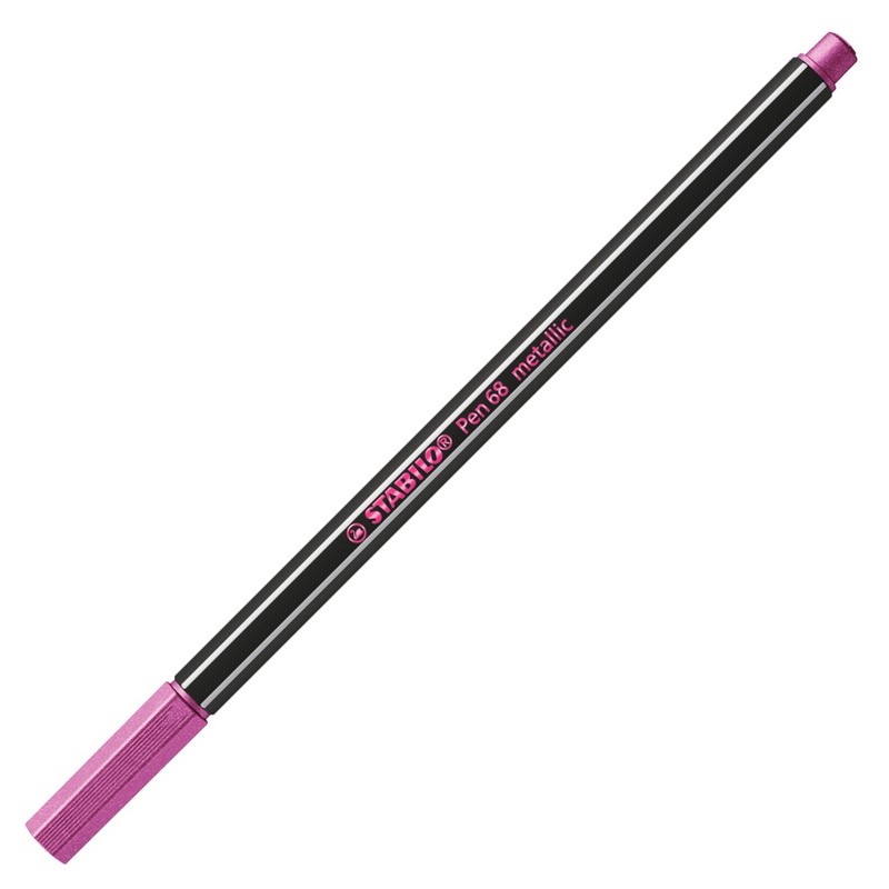 Fix STABILO Pen 68 metallic, růžový (856)